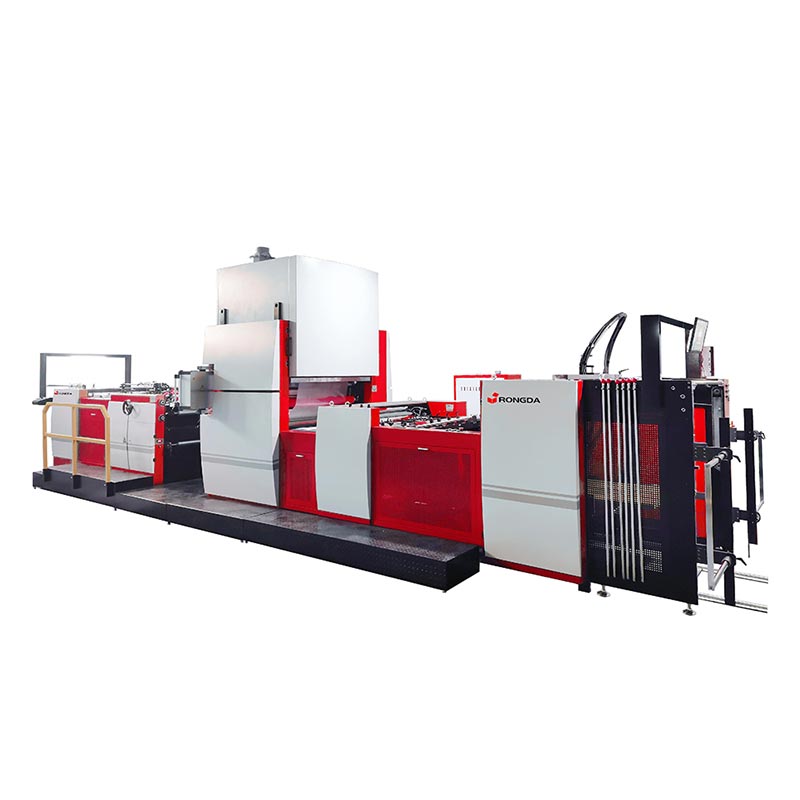 Ұнтақ кетіргіші бар автоматты пленка ламинаторы